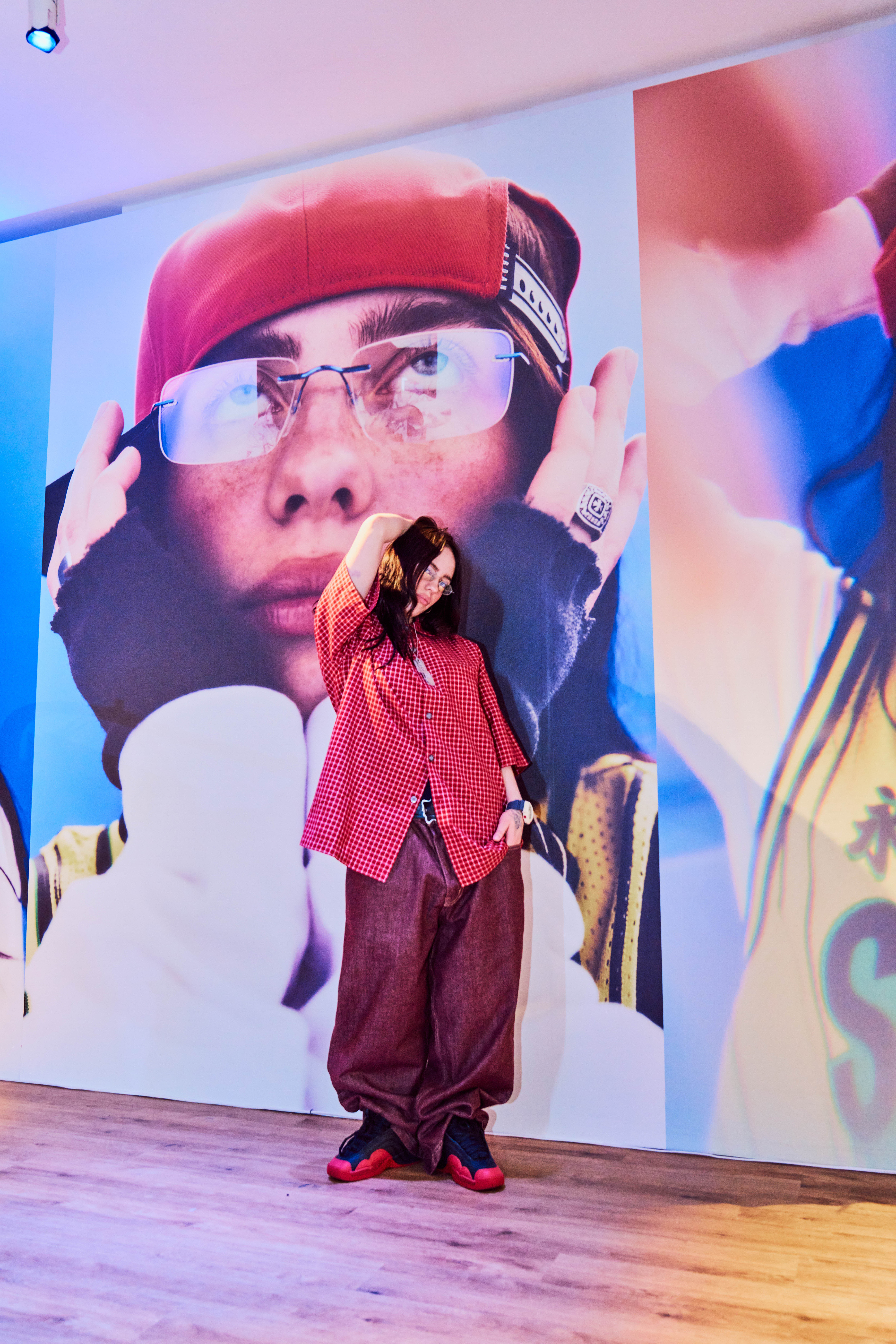 Billie Eilish Long-T XL AMEX会員限定販売 Billie Eilish Long-T L