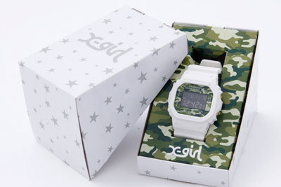 X-girlからG-SHOCKとのコラボモデル登場 - ストリート感漂う