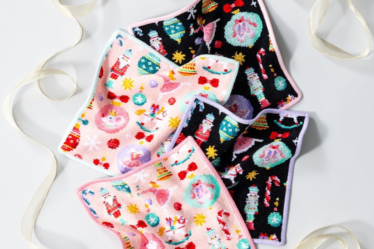 チャコット×フェイラー「くるみ割り人形」クリスマスオーナメント柄の