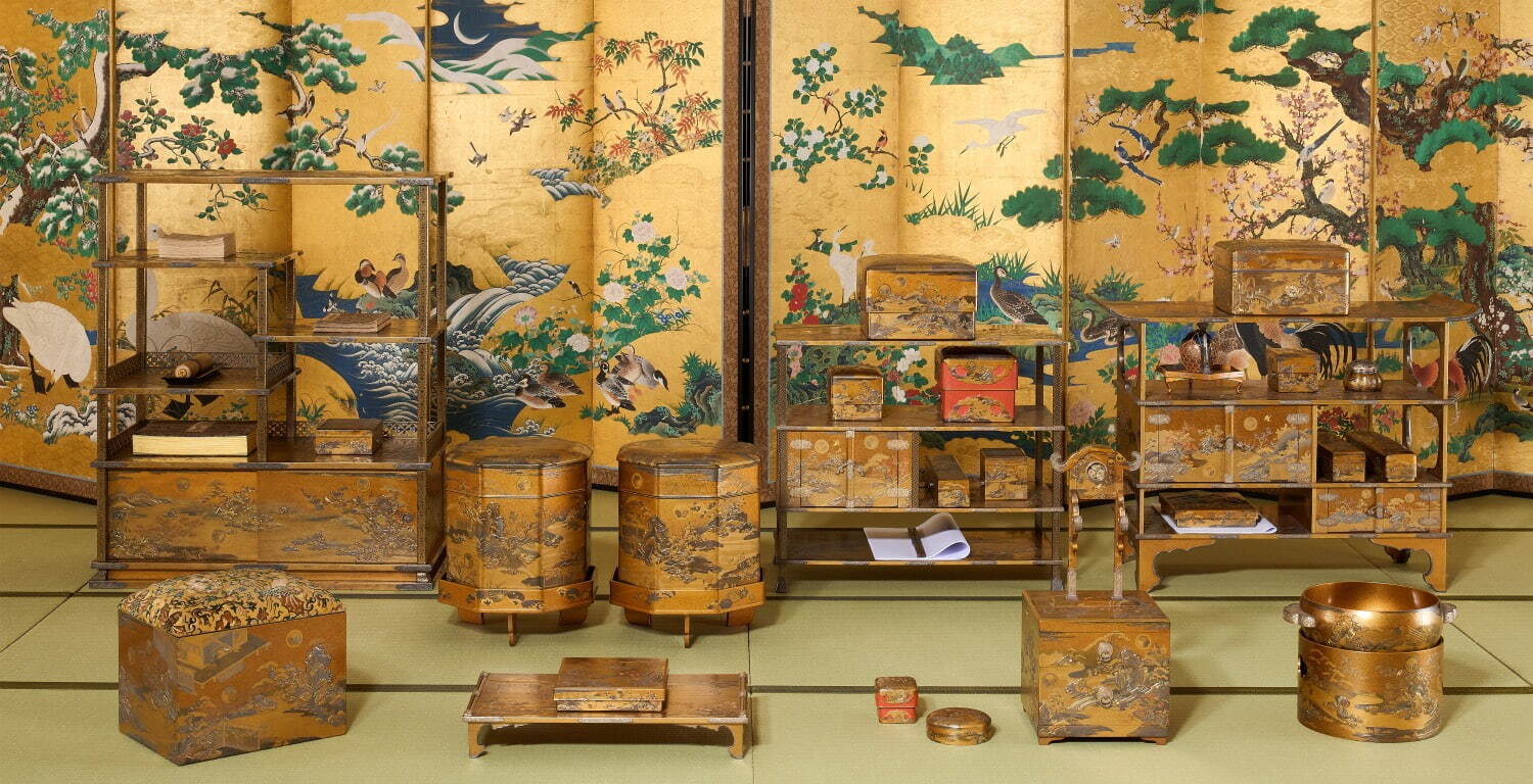 華麗なる大名婚礼調度”国宝《初音の調度》一挙公開する展覧会、名古屋