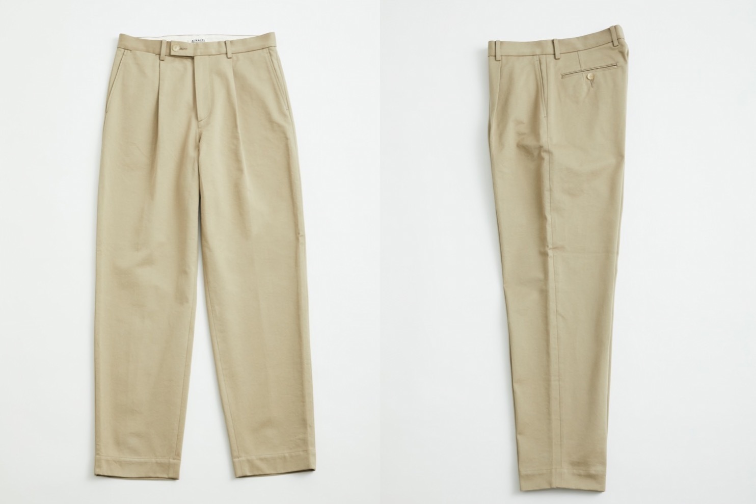 オーラリーのメンズ別注チノパン、ユナイテッドアローズで