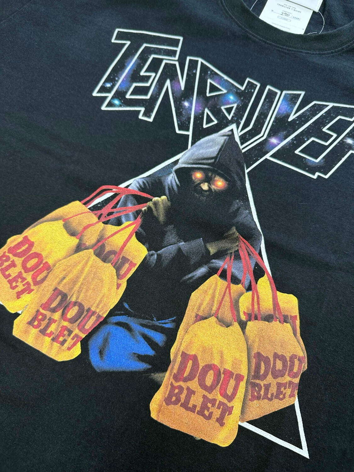 ダブレット“転売ヤー”Tシャツ、アンドロイドを配したTシャツ＆ミッド