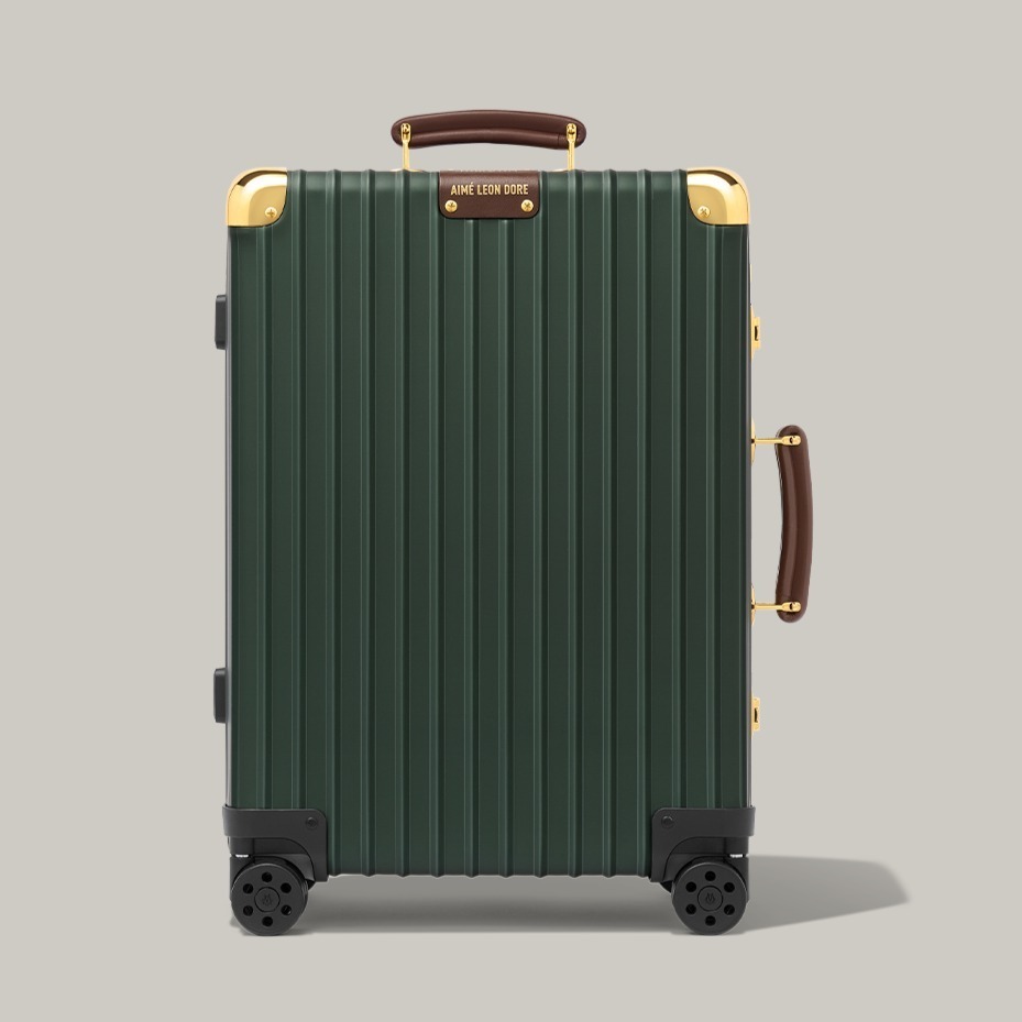 リモワ 草創期メロン柄 レトロ・アルミニウム・ハンドケース 1960年代