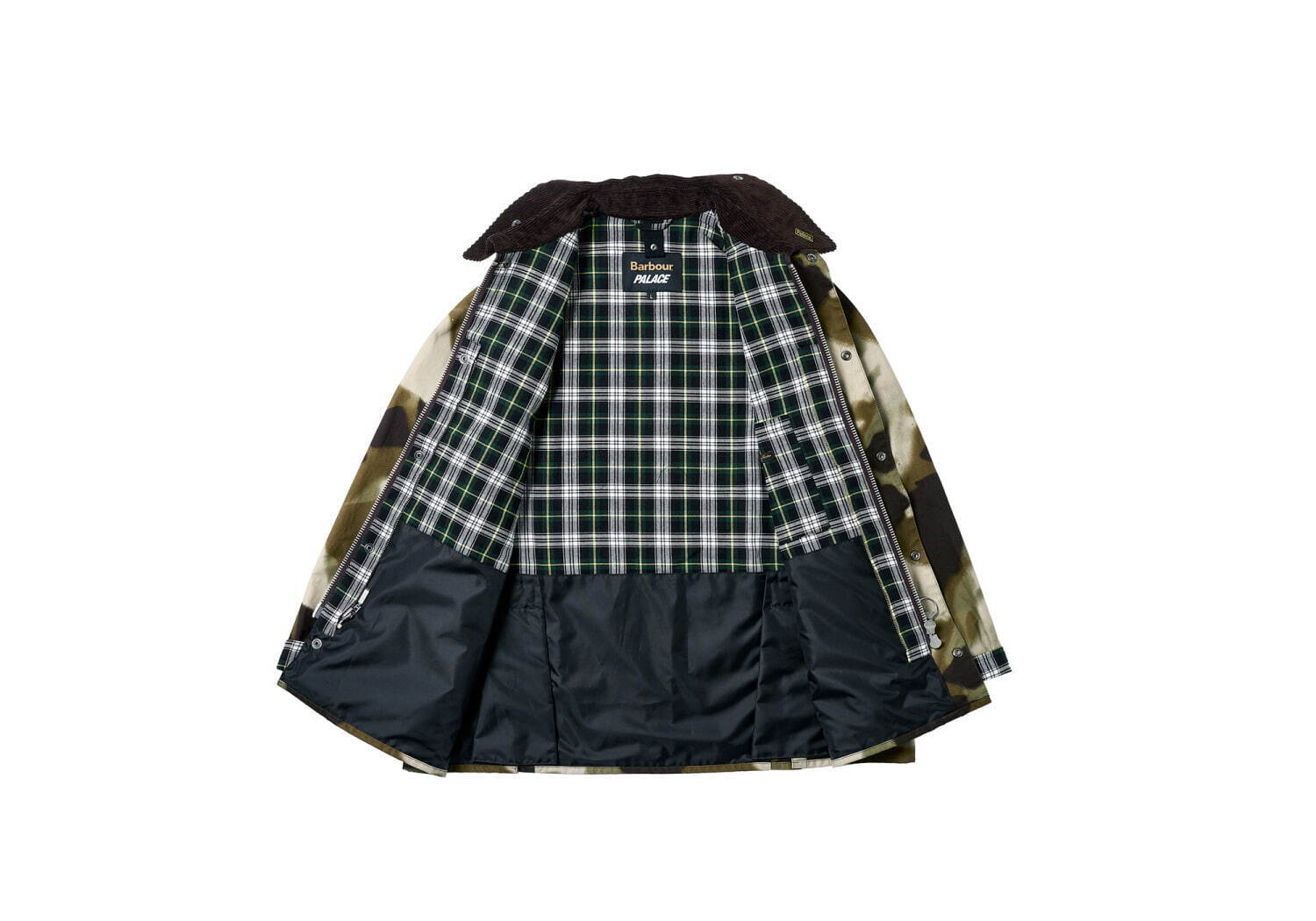 パレスバブアーPALACE BARBOUR WAX DOG COAT CAMO