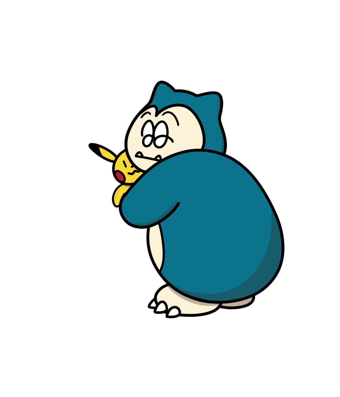 夢の中のカビゴン”をアーティスト・クリスが描く、コラボアイテムを