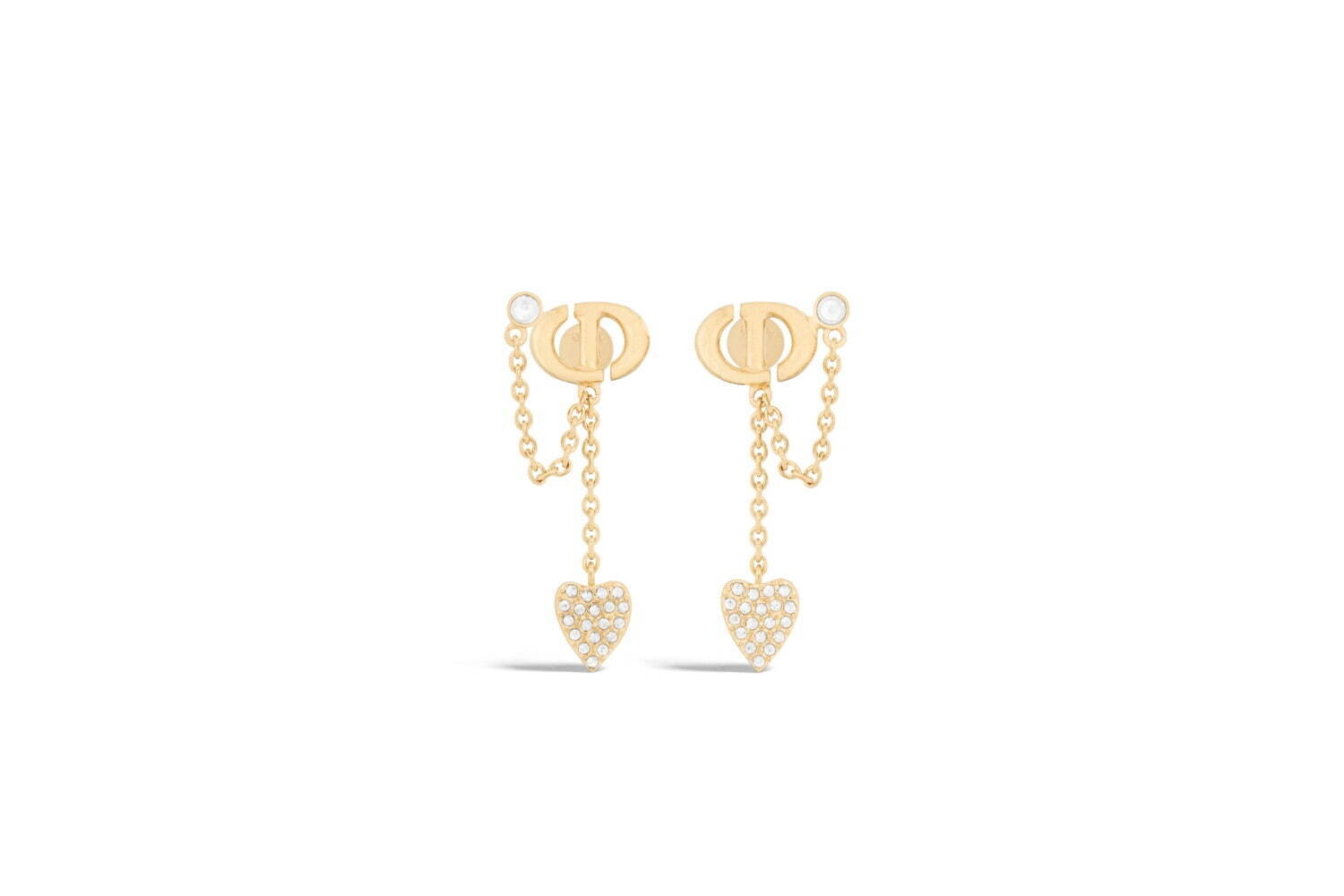 ディオール24年冬ジュエリー「CD ネイビー」クリスタル煌めく“ハート