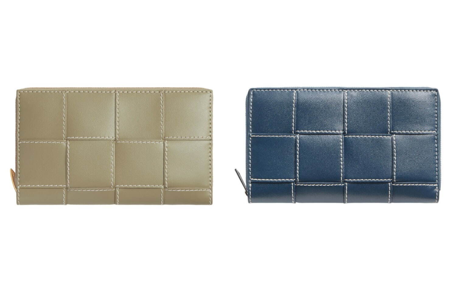 ボッテガ・ヴェネタ「カセット」24年秋冬、白ステッチを施した