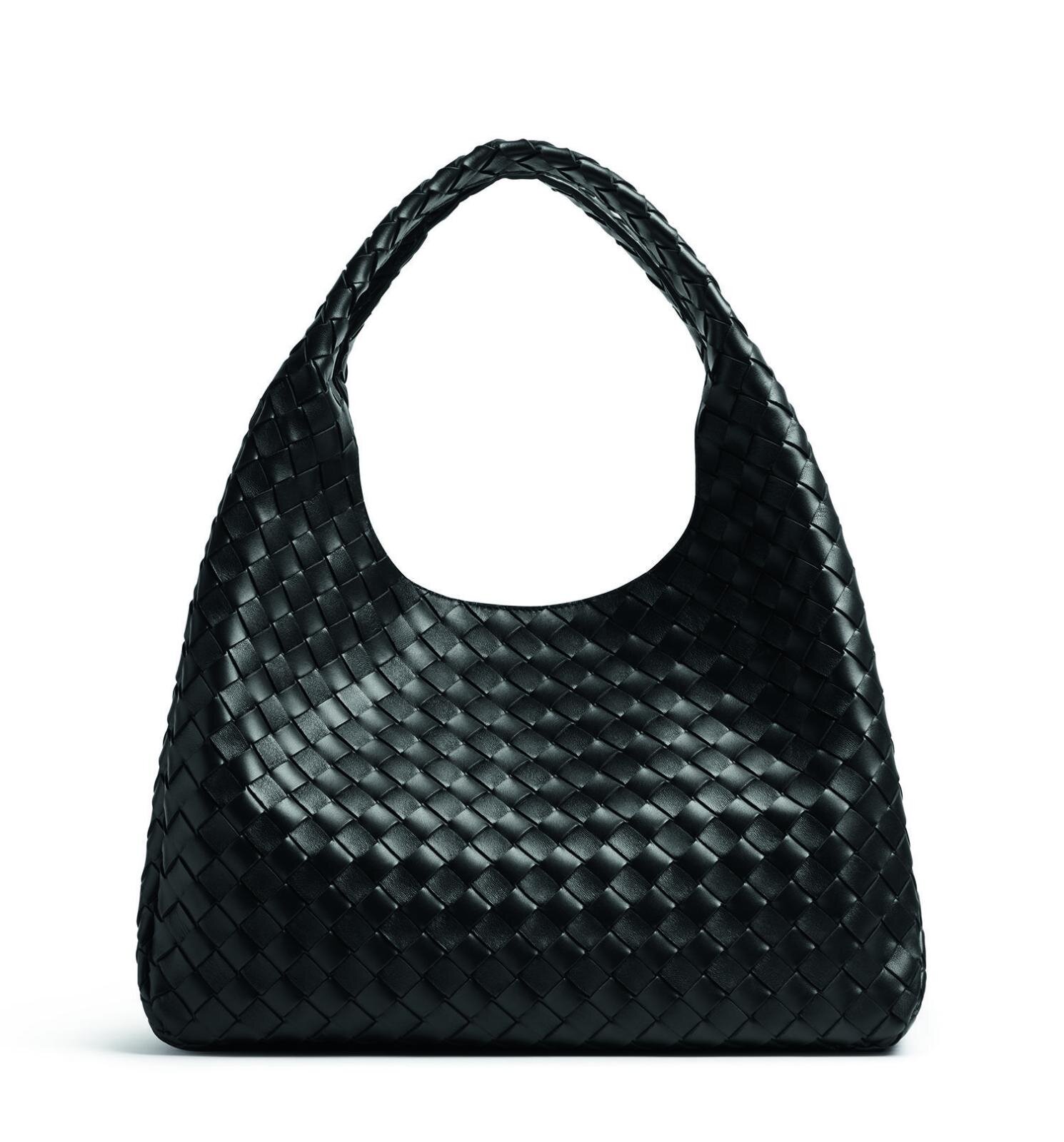 BOTTEGA VENETA 編み込みレザーハンドバッグ ボッテガ・ヴェネタ“変形