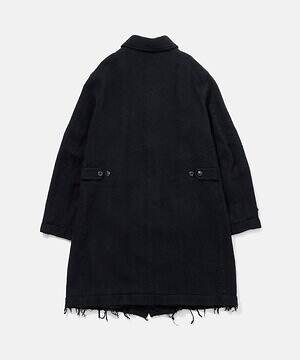 アンダーカバー限定ウールブルゾン＆切りっぱなし縮絨コート、原宿