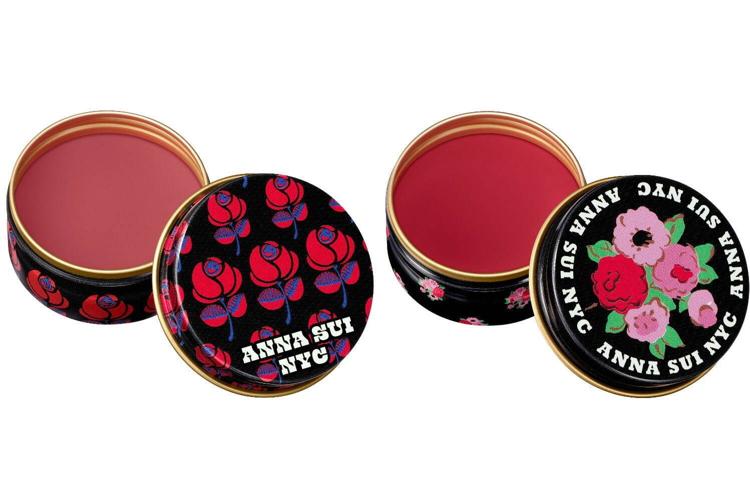 アナスイ エヌワイシー25年夏コスメ、“薔薇やうさぎ缶入り”透けふわ