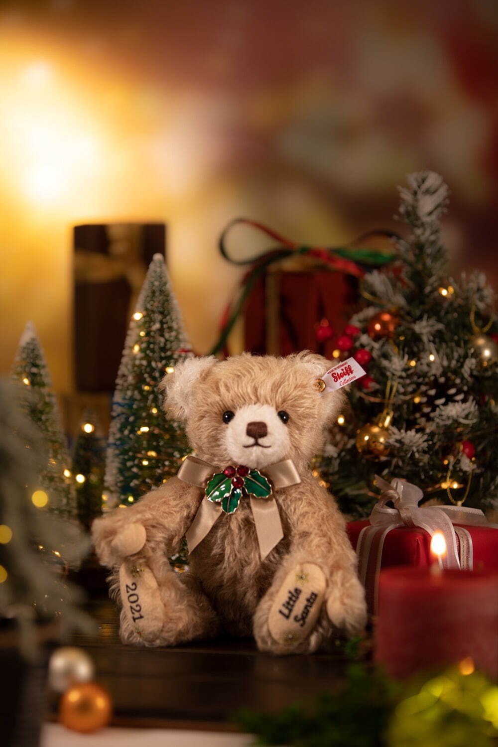 オールドサンタ、レッドテディベア オールドサンタ、レッドテディベア