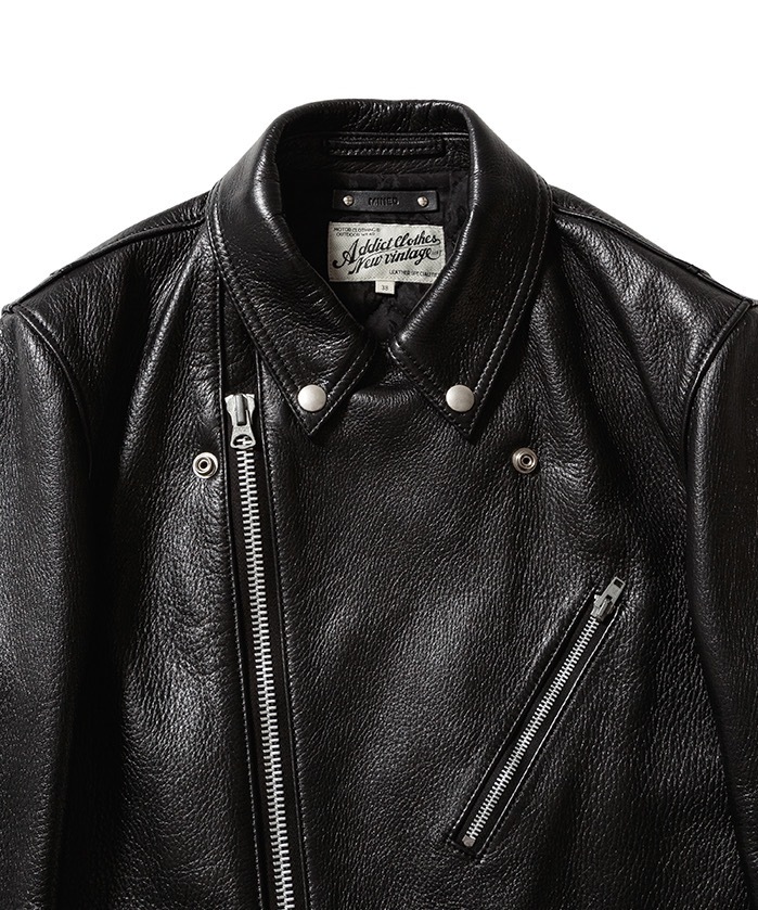 アディクトクローズ レザージャケット】 ADDICT CLOTHES アディクト