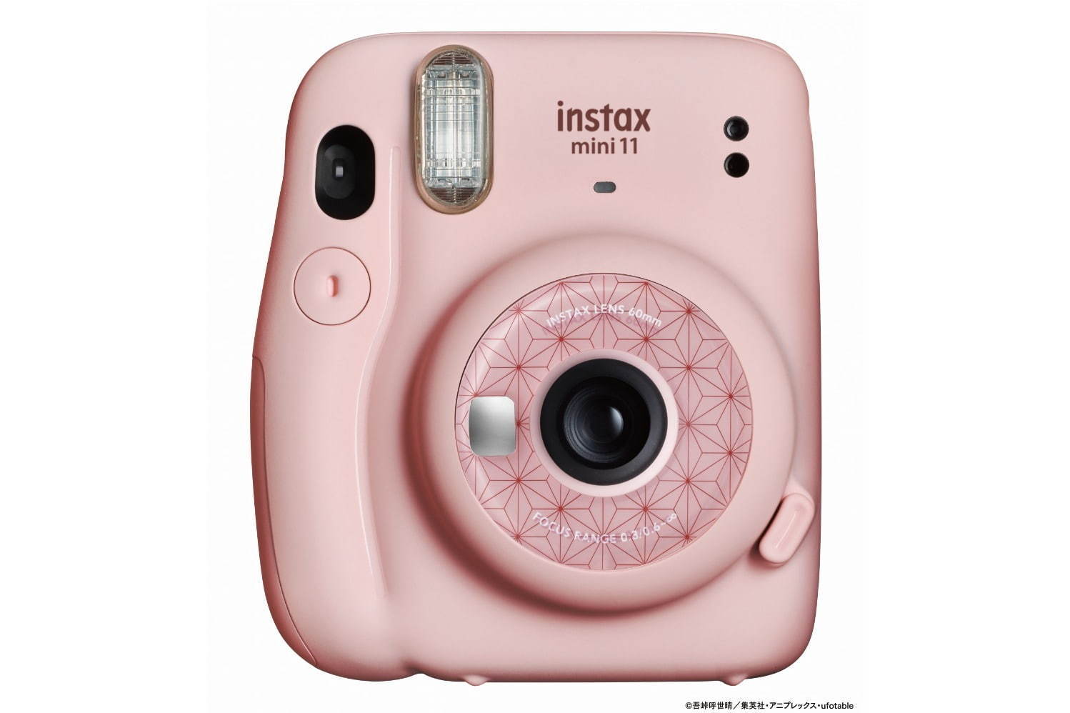 鬼滅の刃“炭治郎と禰豆子”のインスタントカメラ「チェキ」耳飾り＆竹筒