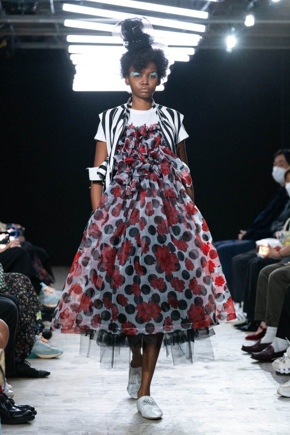 23AW TAO COMME des GARCONS チェックサルエルパンツ