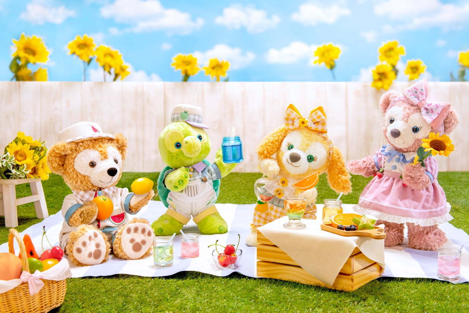 香港ディズニーランド ダッフィー シェリーメイ フルーツサマー