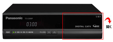デジタルSTBのリセット方法（TZ-LS300P） ｜ お客様サポート ｜ FCTV