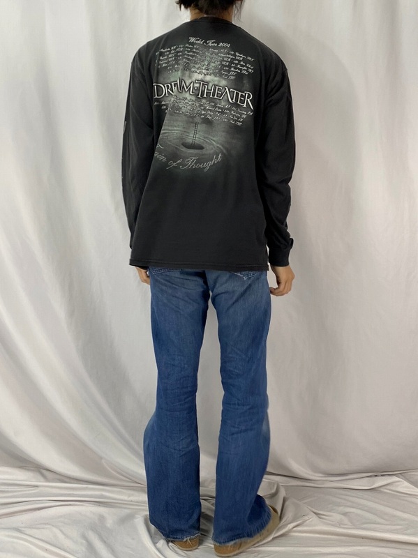 2000年代 2000s 長袖 バンT ミュージック 音楽 ドリームシアター