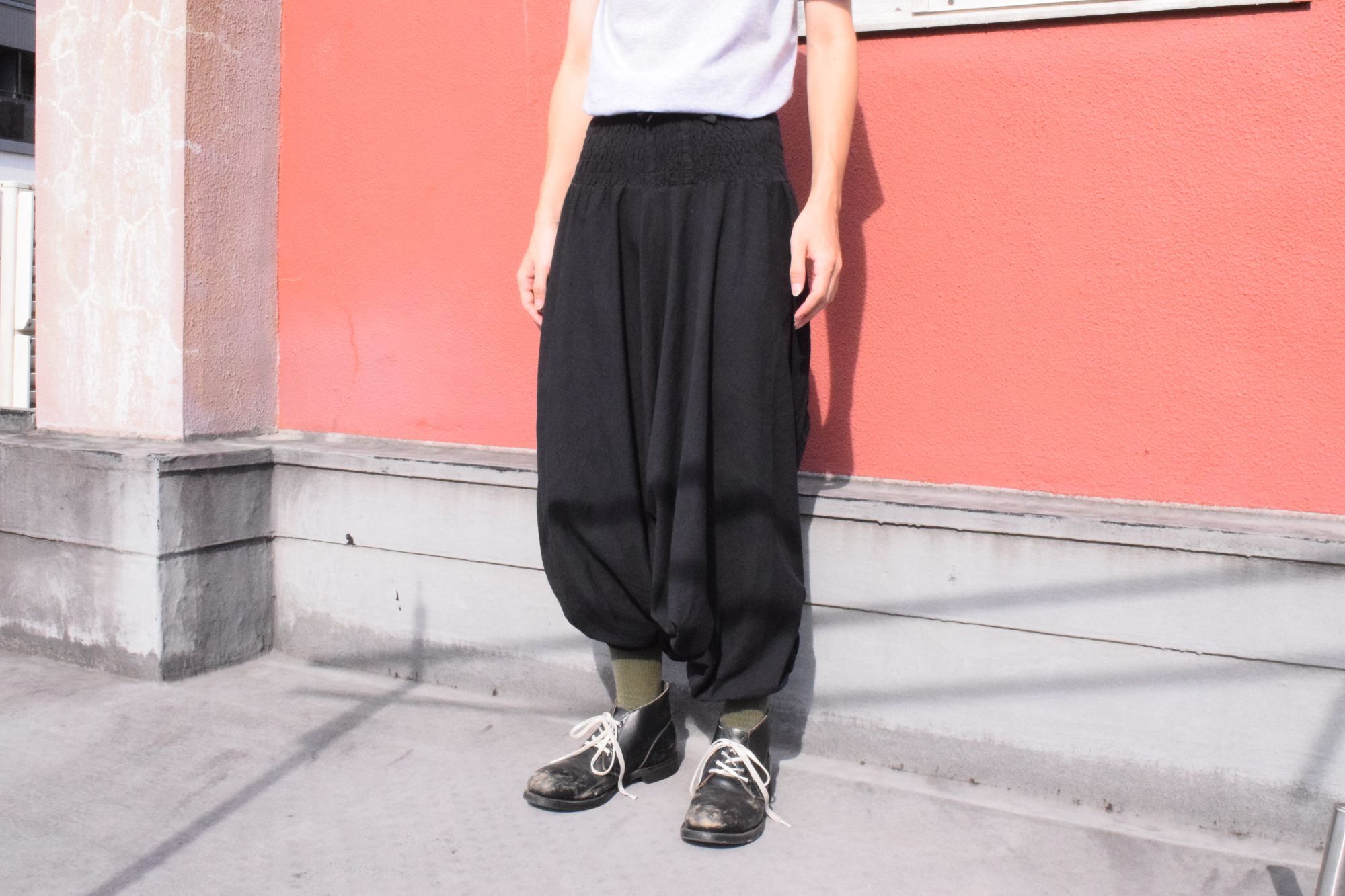 イージーパンツ 黒 ブラック| ビンテージ古着屋Feeet 通販 名古屋 大須