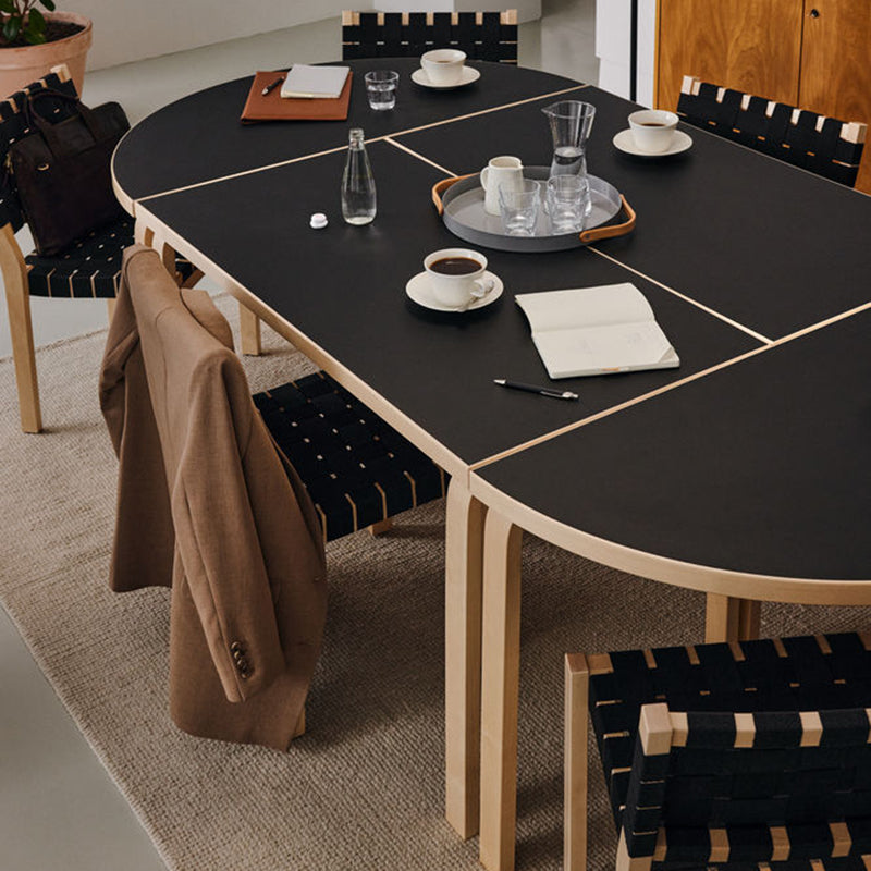 Artek（アルテック） 95／96 アアルト テーブル 半円形 – FELICE.ONLINE