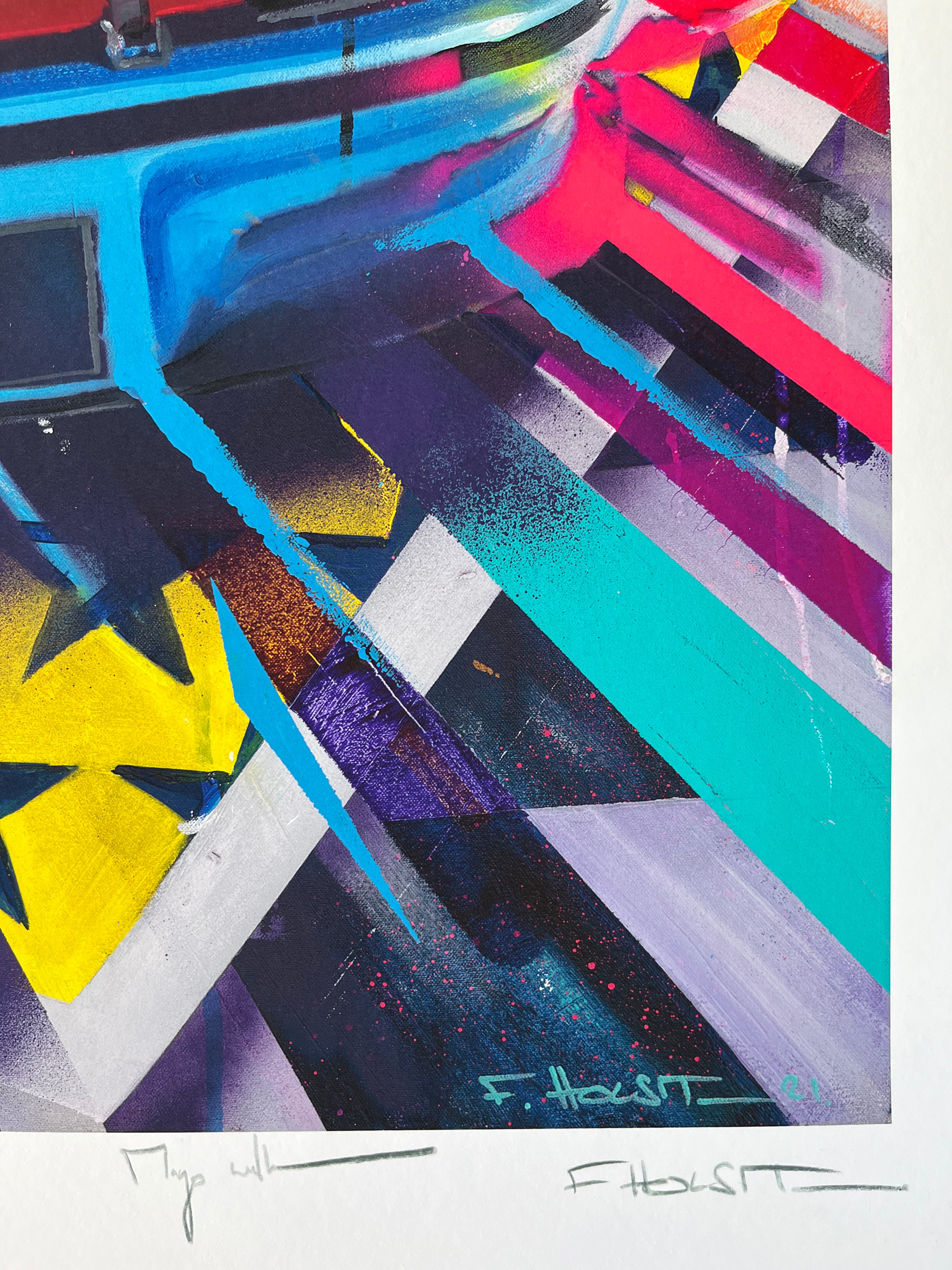 Felix Holst X Magnus Walker 277' limited edition print