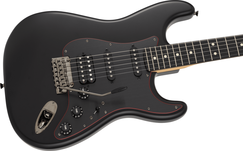 Made in Japan Limited Hybrid II Stratocaster® HSS, Noir – Fender