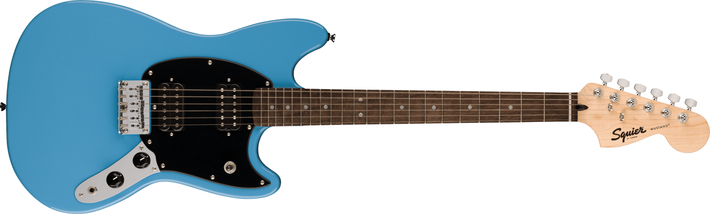 Squier Sonic Mustang HH ピックガード交換済み Squier Sonic Mustang