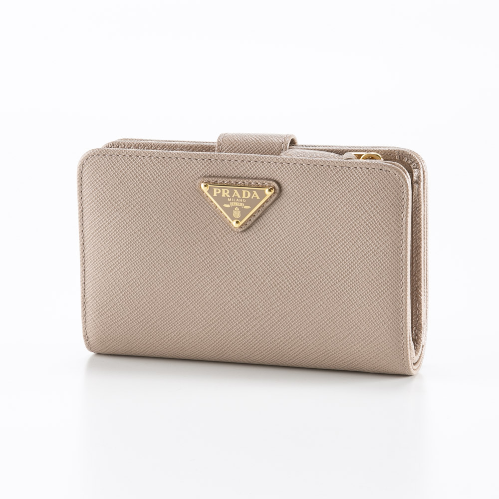 WEB限定価格】プラダ PRADA 折財布 SAF.TRIANGOLO 小銭入付/CIPRIA