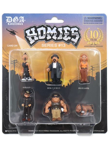 SALE】HOMIES HOMIES SERIES 13 BLISTER CARD SET OF 4 - FIVESTAR