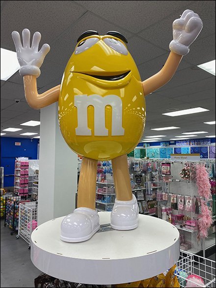 特大 m&m's 店舗ディスプレイ フィギュア エムアンドエムズ インテリア