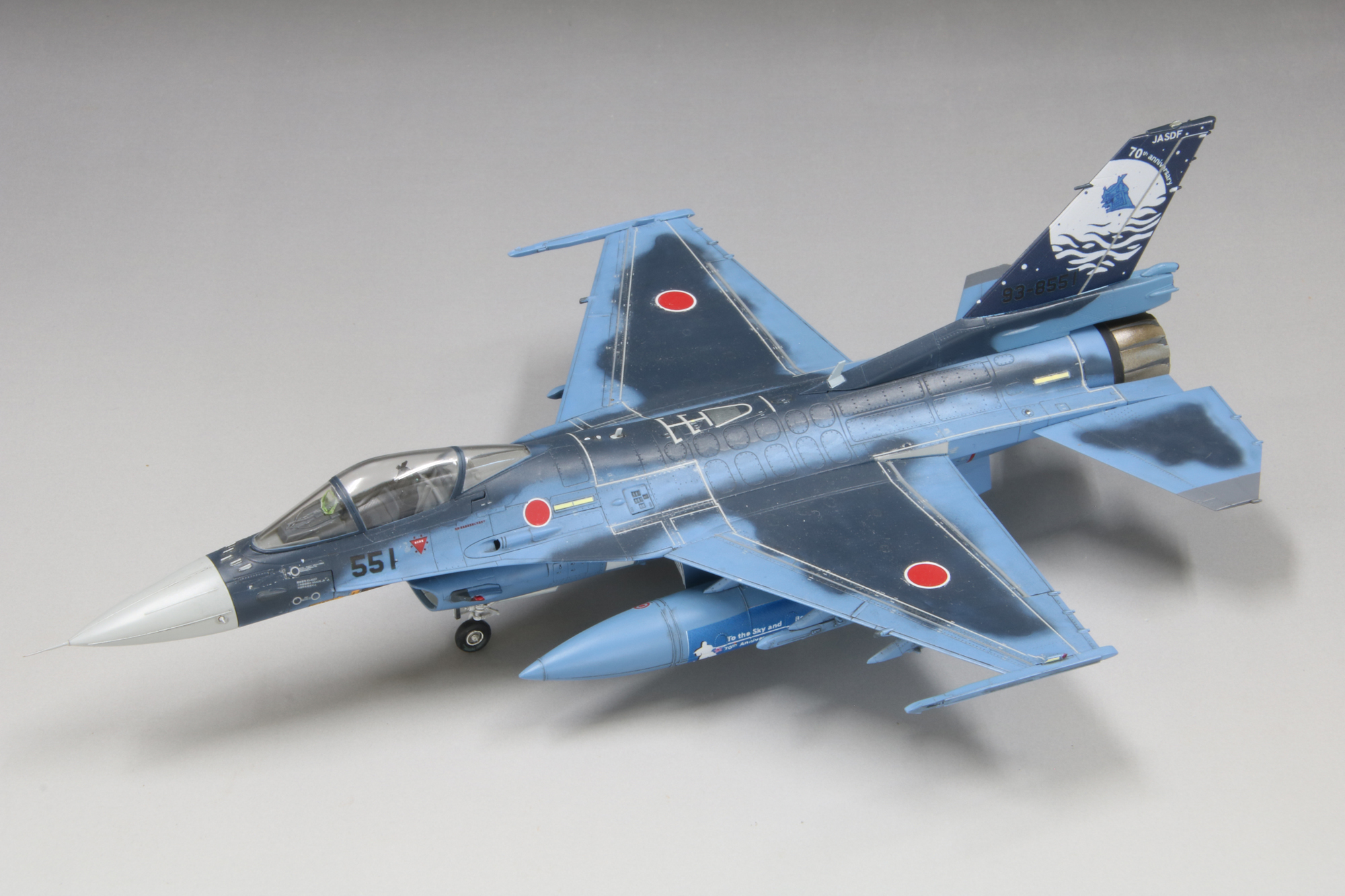 1/72 F-2A戦闘機 [空自創設70周年 記念塗装機]