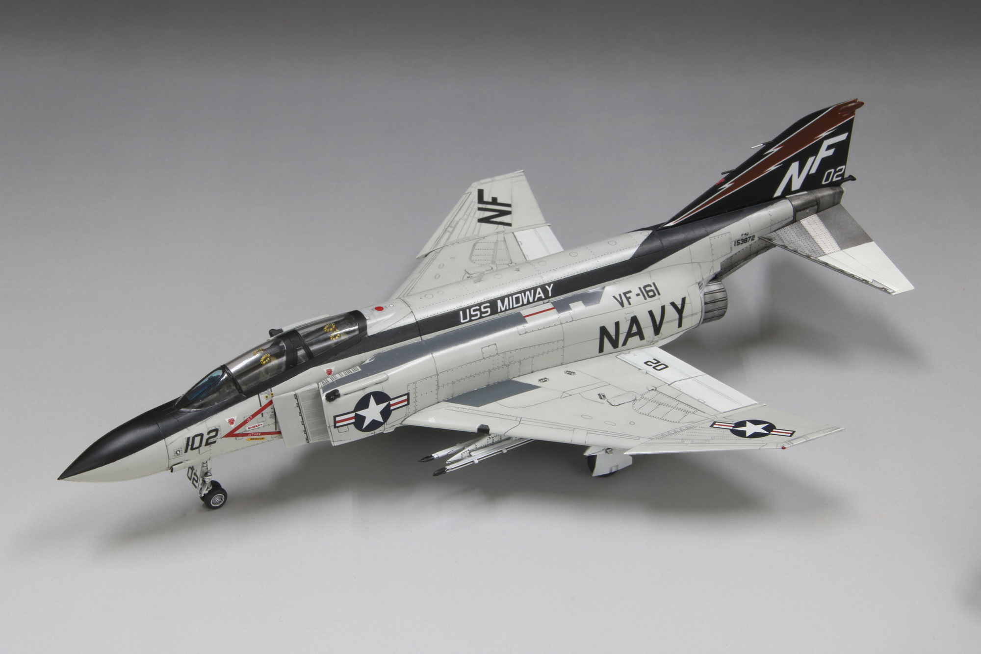 1/144 F-4J アメリカ海軍 VF-15 技mix 完成品 1/144 F-4J