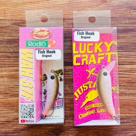 Bespoke of Fish Hook 】ラッキークラフト ワウ シリーズ リバース