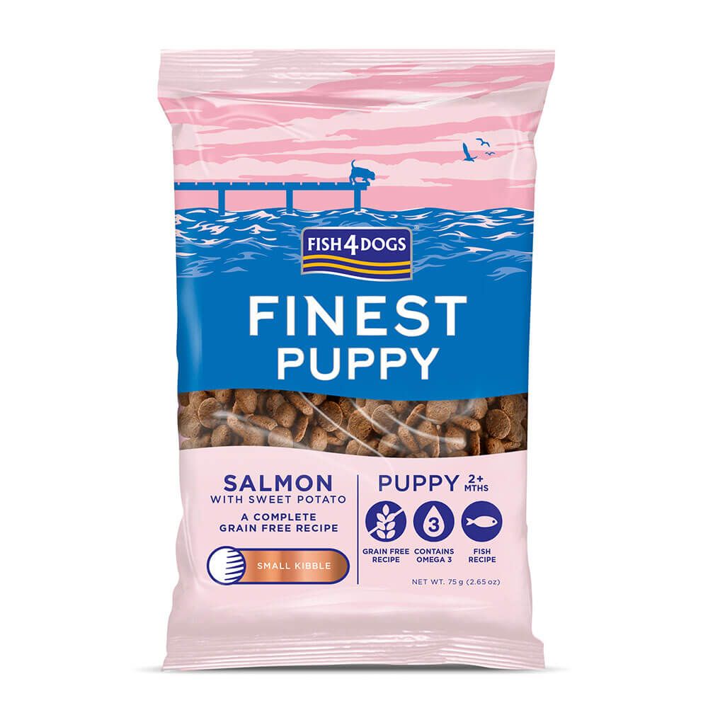 Working Dog Puppy Food - Salmon Flavour | Fish4Dogs