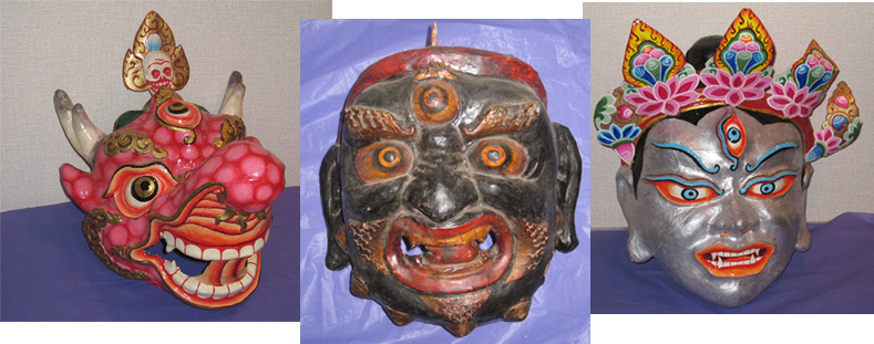 チベット仏教の仮面