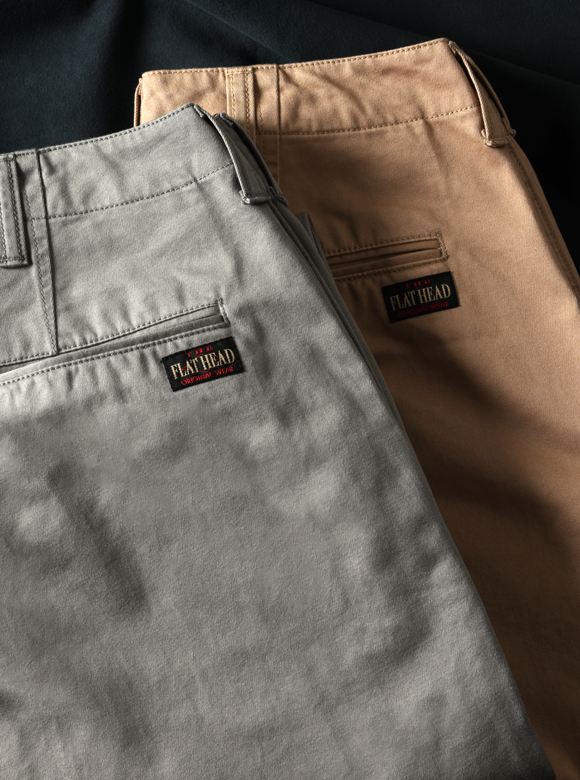 チノ トラウザーズ FN-PA-C007 | THE FLAT HEAD