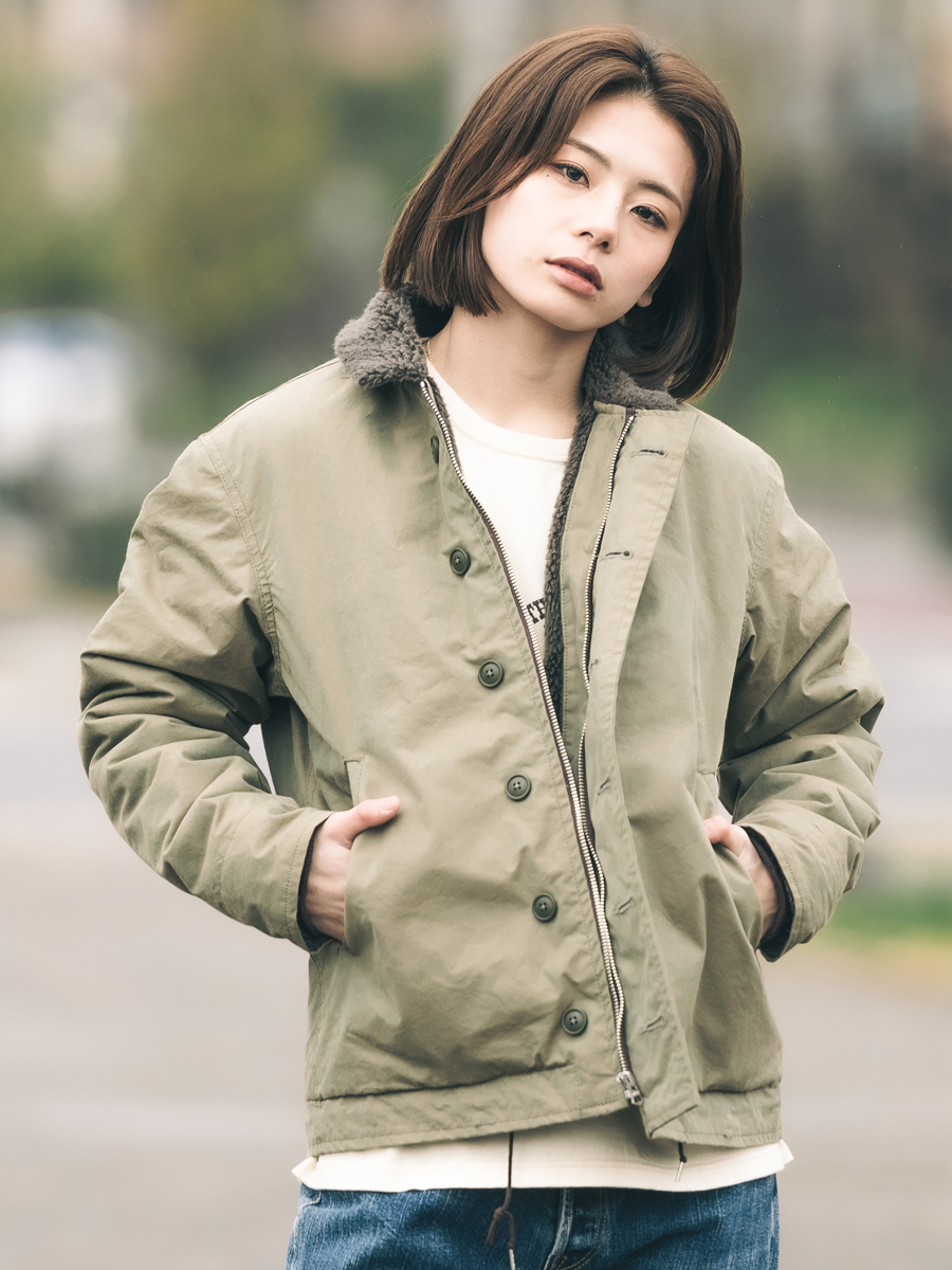 ボアジャケット FN-OJ-C015 | THE FLAT HEAD