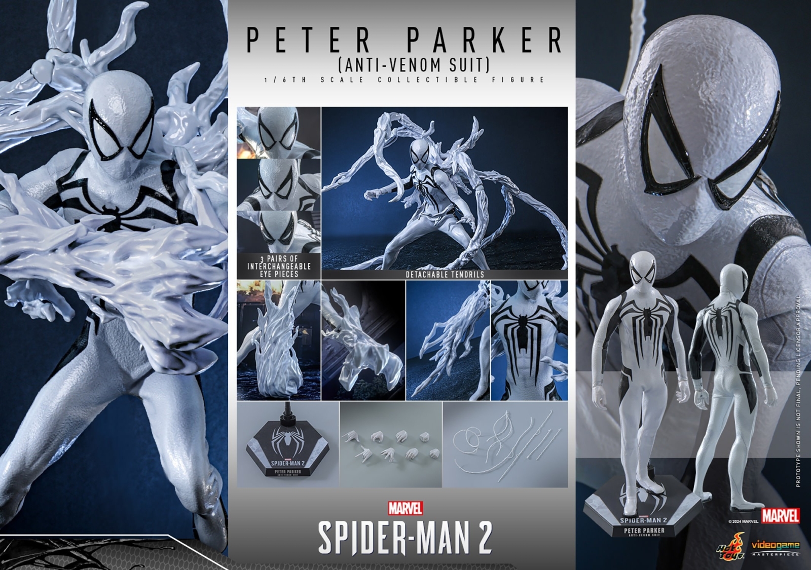 Hot Toys unveils Peter Parker (Anti-Venom Suit) sixth scale figure