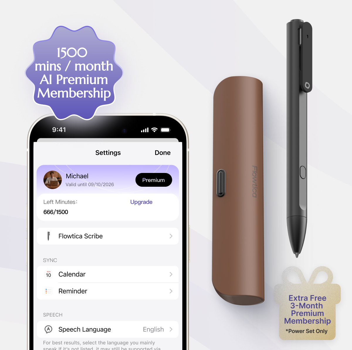 Flowtica Scribe - The Intelligent Note-Taking Pen