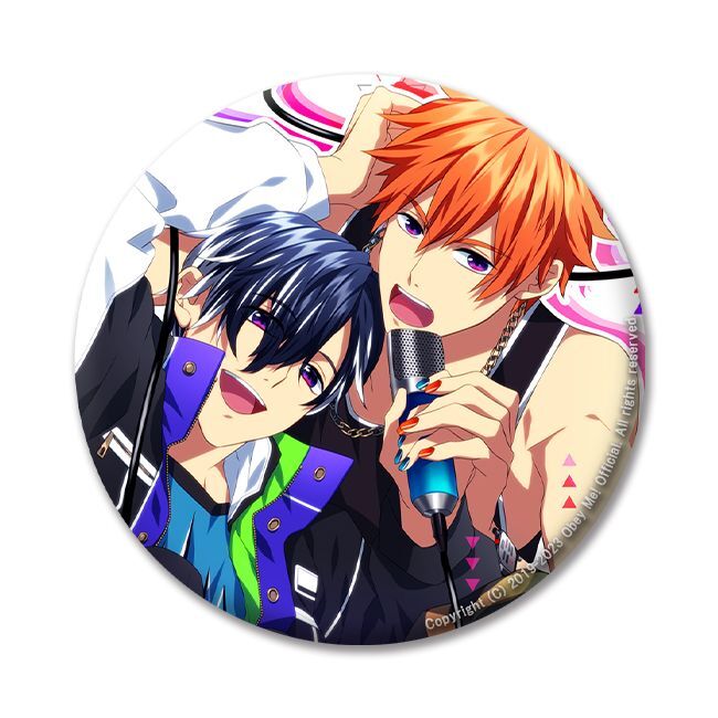 Obey Me! おべいみー アクスタ 缶バッジ レヴィアタン M109794267