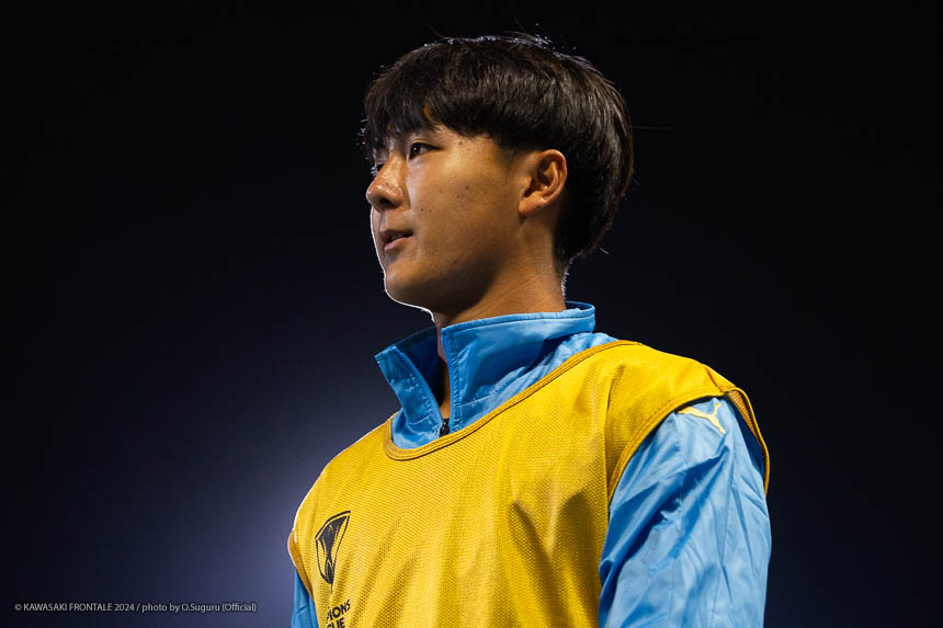 FW32/神田 奏真選手 | 選手・スタッフプロフィール2024 : KAWASAKI