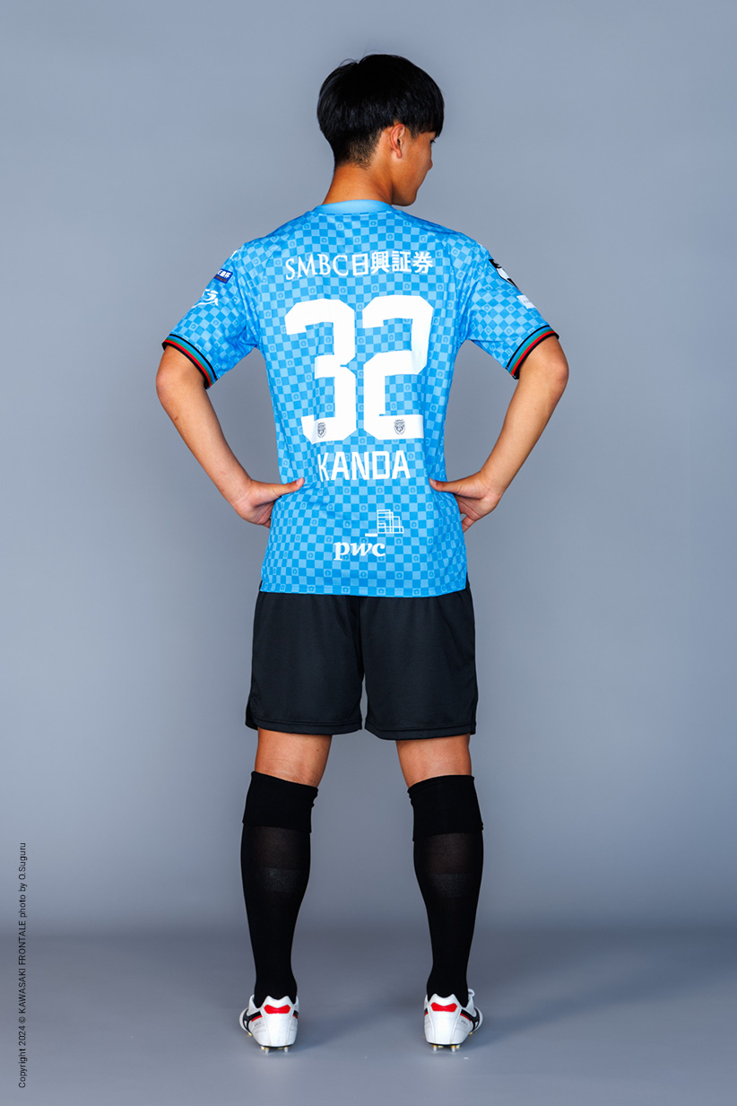 川崎フロンターレ 2024 1st ユニフォーム XXL 32 神田奏真 FW32/神田
