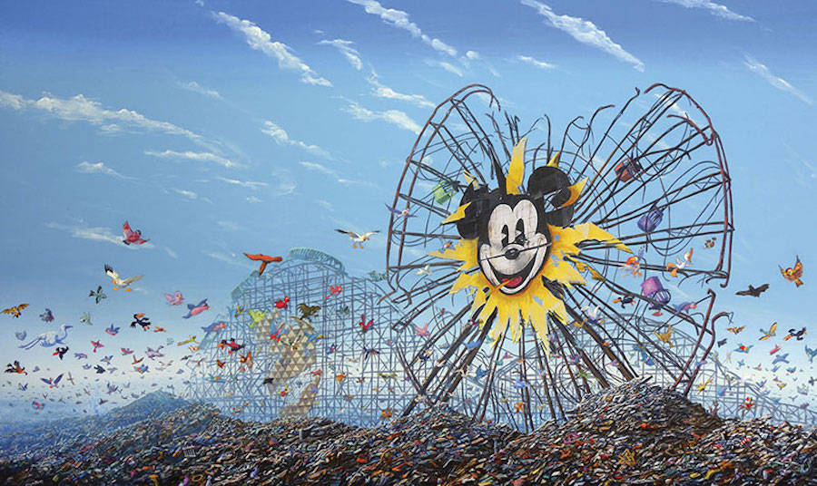 Dismayland Paintings by Jeff Gillette – Fubiz Media