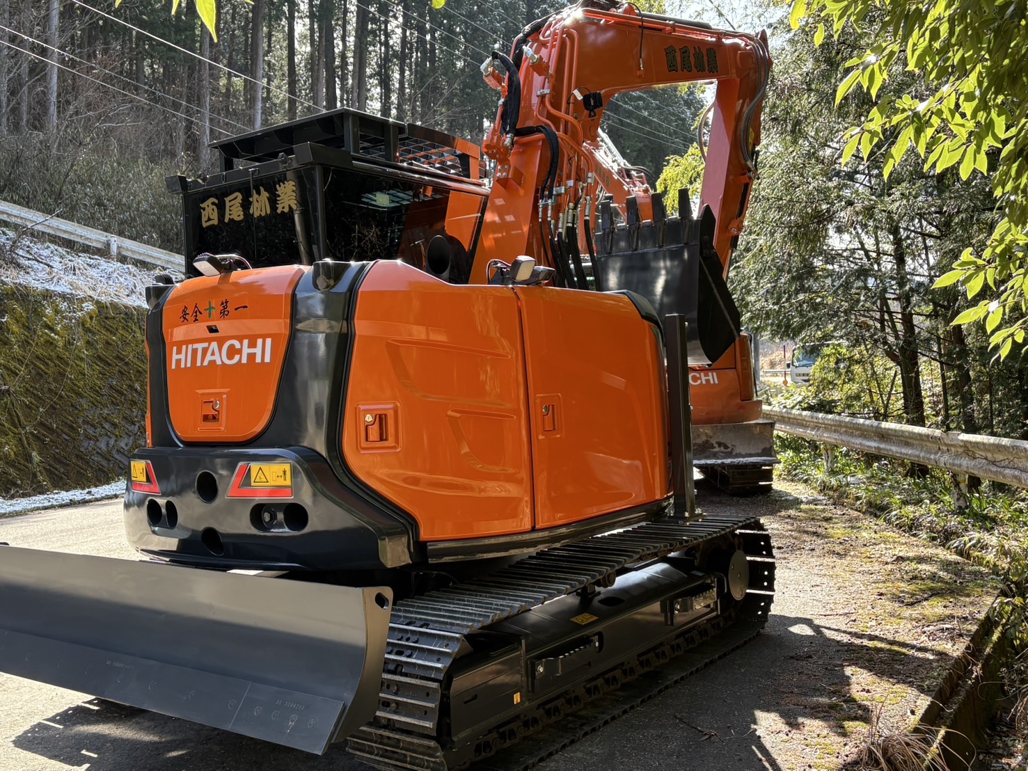 新車納入実績】日立建機 油圧ショベル「ZX75USK-7」のご紹介！◇新車