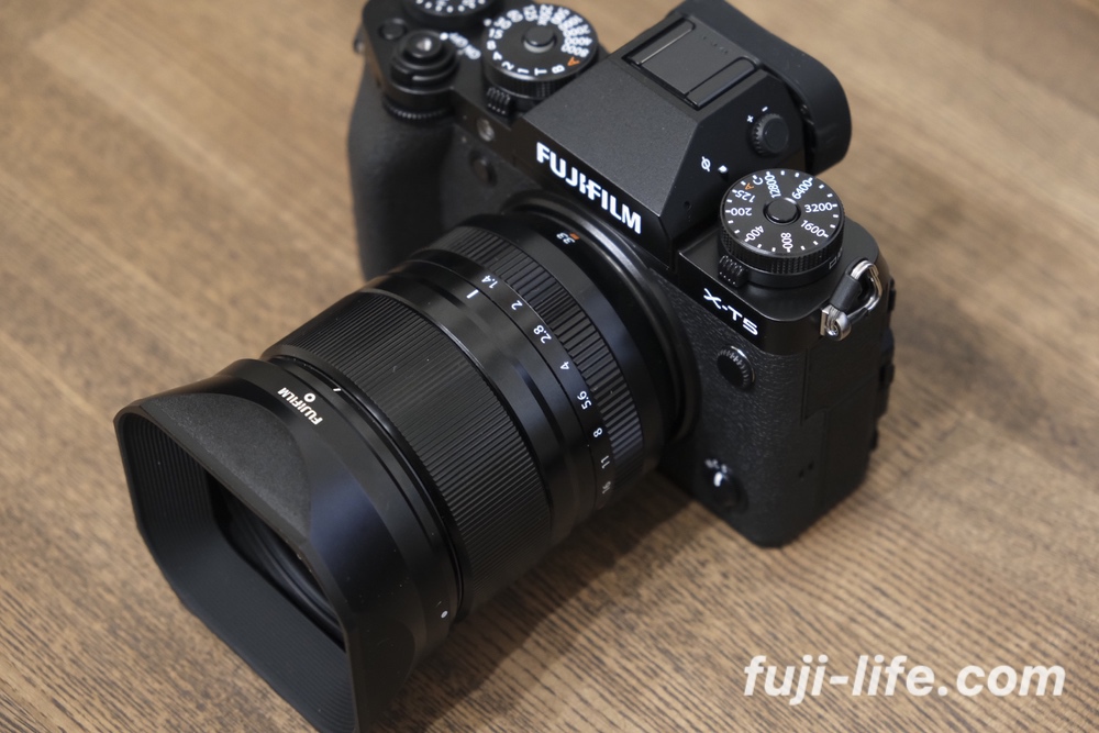 FUJIFILM XF23mmF1.4Rレンズ レンズフード付き 【公式通販】