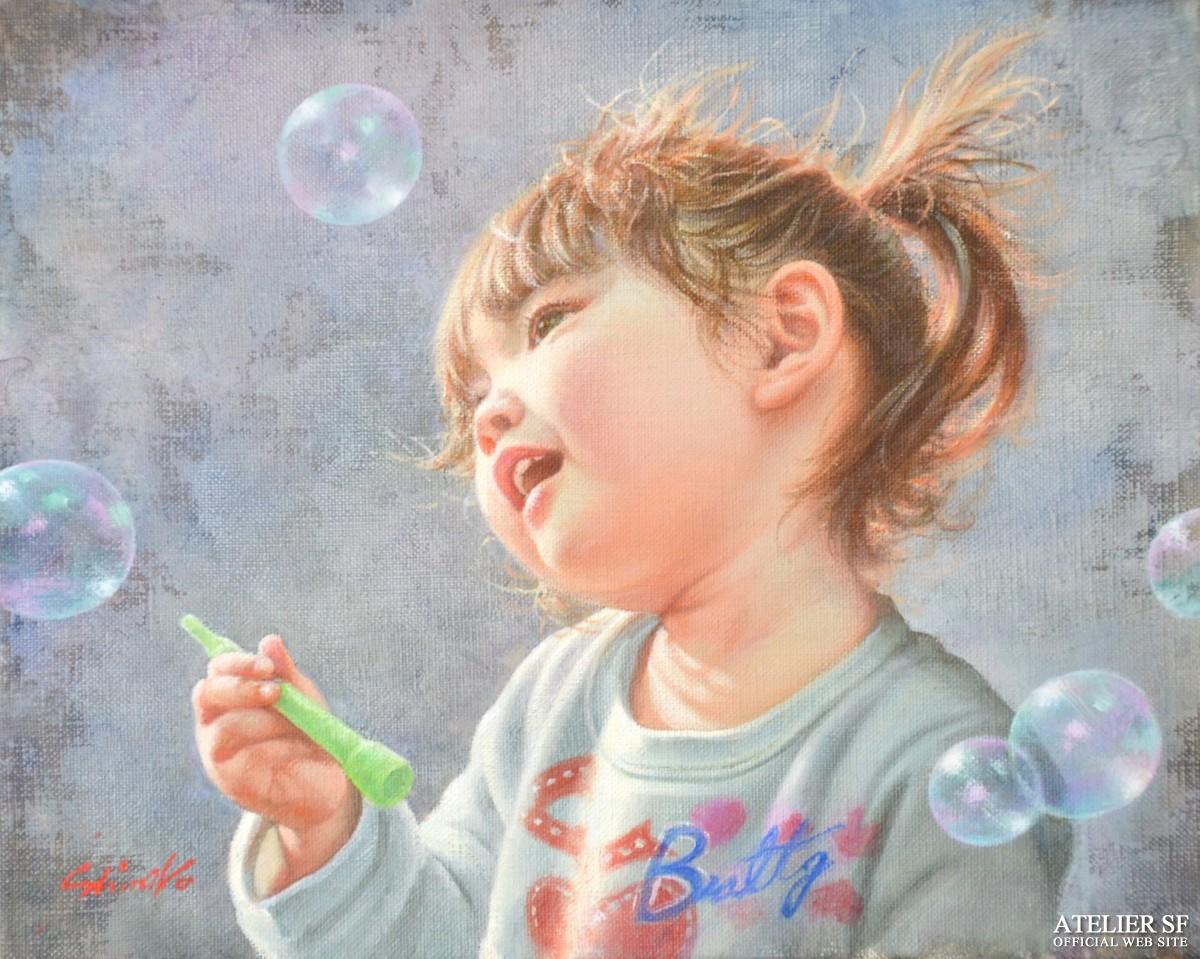 藤岡心象 公式サイト 少女の絵画を特徴とする 絵画販売 奈良の絵画教室