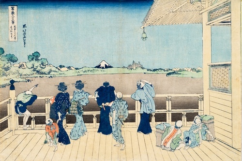 冨嶽三十六景 五百らかん寺さゞゐどう | 葛飾北斎 | 収蔵品詳細 | 作品