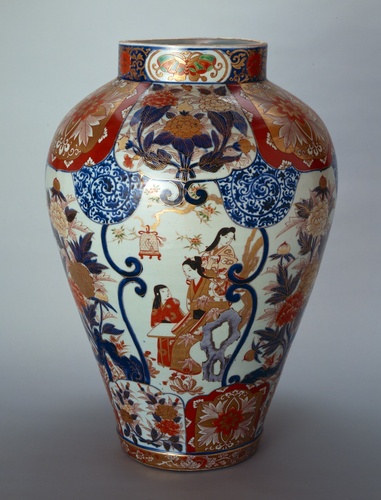 色絵人物牡丹文大壺 | 古伊万里様式 | 収蔵品詳細 | 作品を知る | 東京