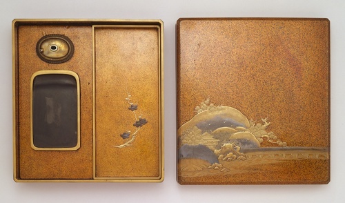 最高級ミュージアムアイテムクラス！絢爛豪華時代金銀本高蒔絵山水図