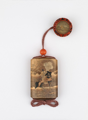 富士見業平蒔絵印籠 銘 光柳斎 | 光柳 | 収蔵品詳細 | 作品を知る