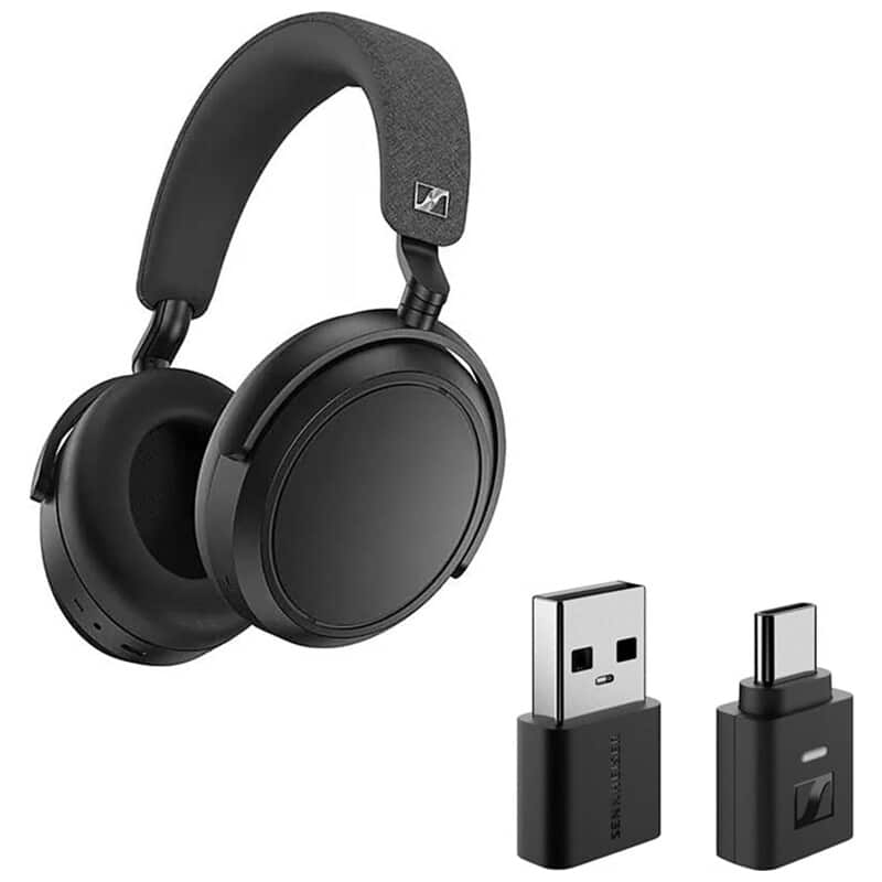 SENNHEISER MOMENTUM 4 Wireless BLACK [M4AEBT BLACK] + BTD 700